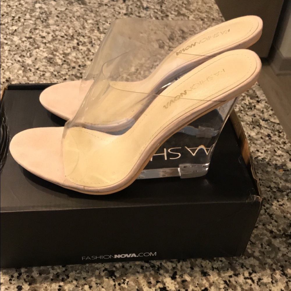 Glass heels